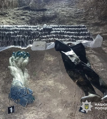 Улов на шість мільйонів гривень: у заповідній зоні на Одещині затримали браконьєра