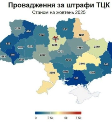 Закарпаття лідирує на Заході: 1663 справи про штрафи від ТЦК