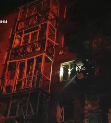 Ночной обстрел Нежина: в ГСЧС показали последствия