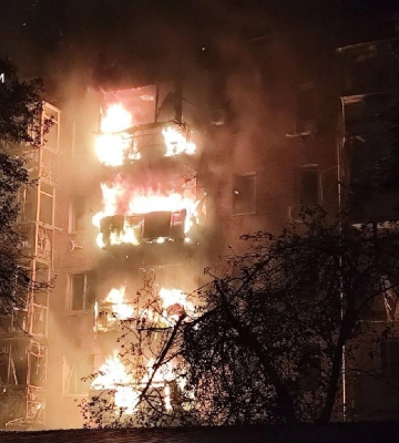 Ночной обстрел Нежина: в ГСЧС показали последствия