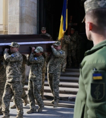Сьогодні Львівщина прощається із трьома захисниками
