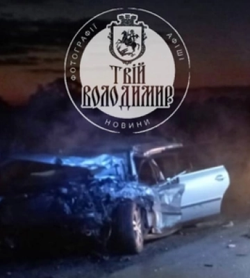 На Волині зіткнулися три автівки: постраждало троє дорослих і двоє дітей
