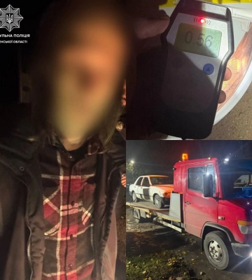 У Рівному під час комендантської години виявили нетверезого 20-річного водія