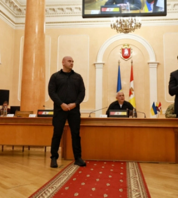 В Одесі представили голову військової адміністрації Сергія Лисака