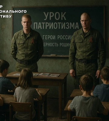 Оккупанты в Луганской области проводят "уроки патриотизма" в детских лагерях