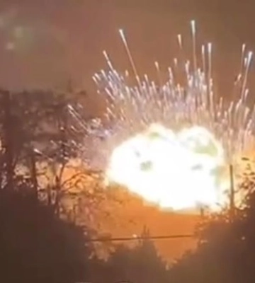 В Донецке взорвали склад боеприпасов - соцсети