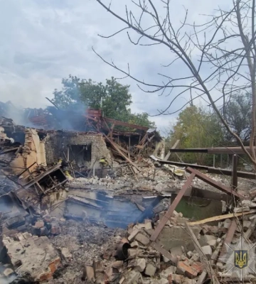 На Запоріжжі внаслідок атаки дронів постраждав поліцейський