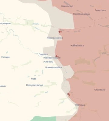 Армія РФ просунулась поблизу Новоіванівки на Запоріжжі