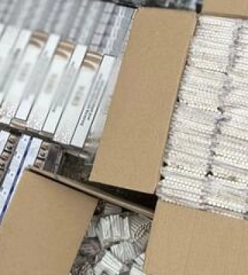 Суд оштрафував полтавця на 85 тисяч за нелегальні сигарети