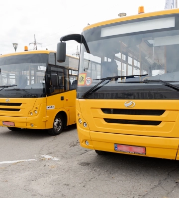Полтавщина отримала останню партію шкільних автобусів