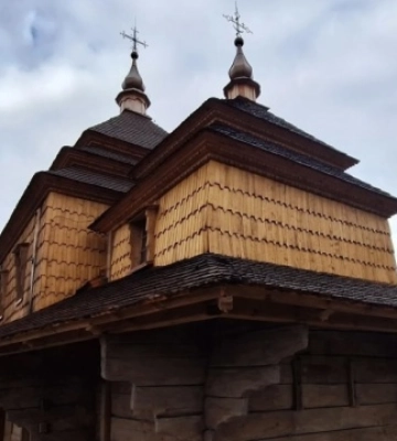 На Львівщині відреставрували дерев’яну церкву ХVII століття