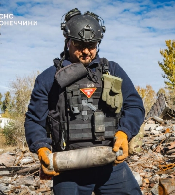 У Краматорському районі Донеччини за одну добу виявили понад сорок вибухонебезпечних предметів