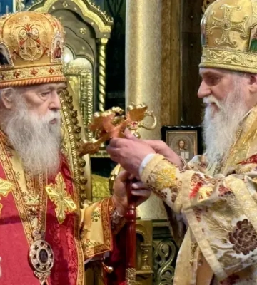 У Володимирському соборі відбулося святкування 30-річчя інтронізації Патріарха Філарета