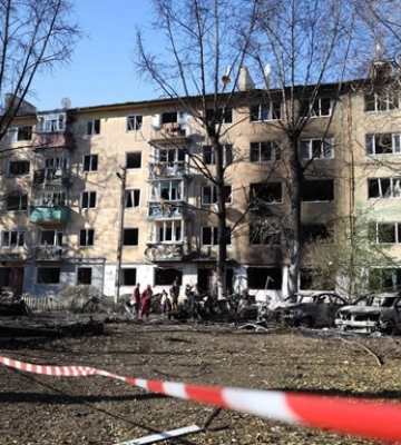 Удар по Шахтерскому: повреждено 14 многоэтажек