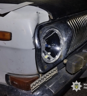На Черкащині нетверезий водій легковика скоїв наїзд на чоловіка, - поліція