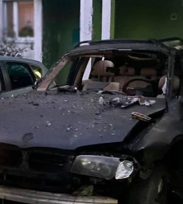 В Голосеевском районе Киева взорвалось авто, под водительское сиденье была заложена взрывчатка — полиция