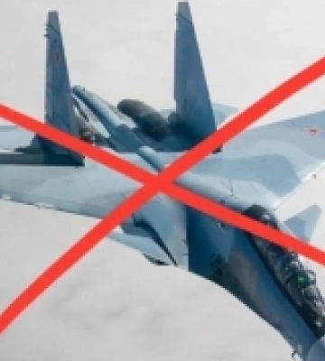 Росіяни збили власний винищувач над Кримом