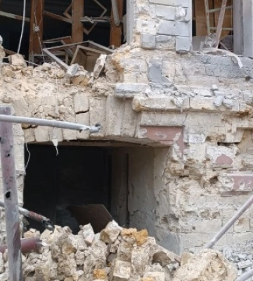 Росіяни зруйнували третину будівлі Херсонського обласного краєзнавчого музею