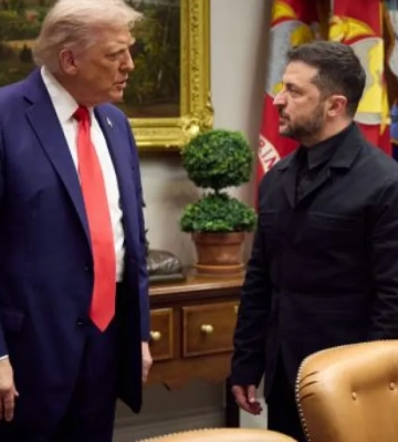 Разочарование для Киева: Трамп во время встречи с Зеленским подталкивал его на уступки РФ и рассуждал о гарантиях для Москвы — Reuters