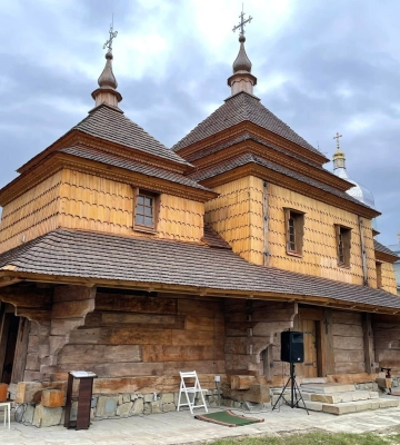 На Львівщині відреставрували дерев’яну церкву XVI століття за понад 6,5 млн грн
