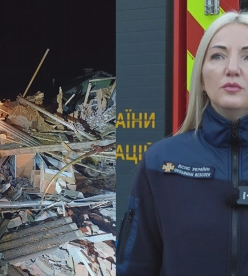 На Коломийщині вибух газу зруйнував приміщення літньої кухні (відео)