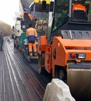 У дев’яти громадах Полтавщини тривають ремонти доріг: перелік