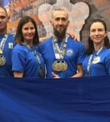 Поліцейський із Рівненщини – серед кращих спортсменів світу з гирьового спорту