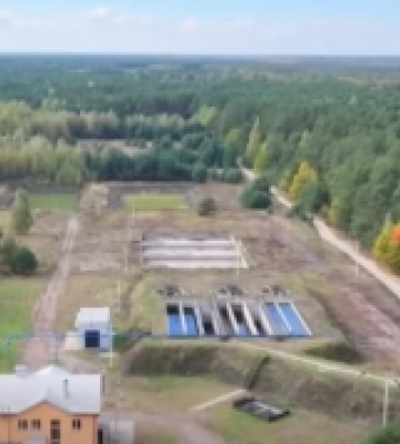 В селі Світязь на Волині запрацювали каналізаційні очисні споруди