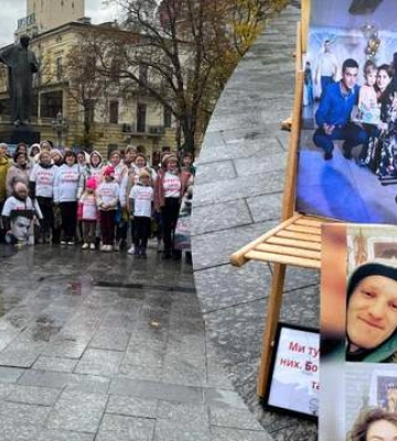 Кричу о Крынках: во Львове прошла мирная акция в поддержку военных, пропавших без вести