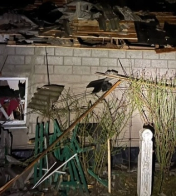Вночі росіяни атакували три райони Дніпропетровщини безпілотниками (Фото)