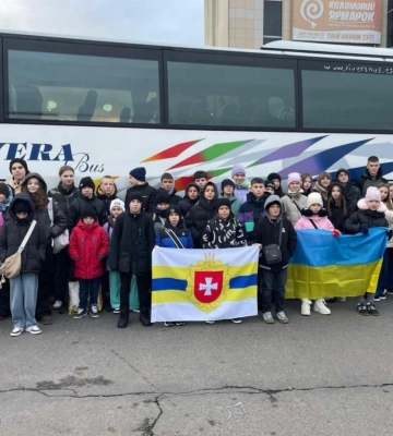 Діти з Рівненщини поїхали на відпочинок до «Артеку»