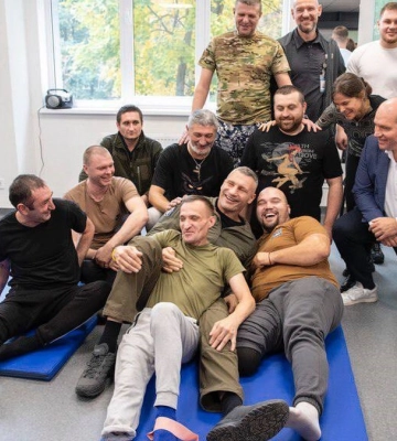 Кличко: в київському центрі протезування Human Titans проходять реабілітацію 13 ветеранів