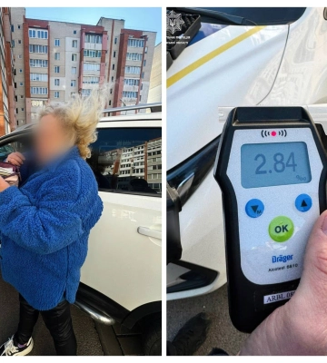 Не пропустила пішоходів: патрульні у Луцьку зупинили п'яну водійку