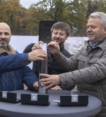 У Ворзелі заклали капсулу на старт будівництва Центру взаємодії за сприяння УЧХ