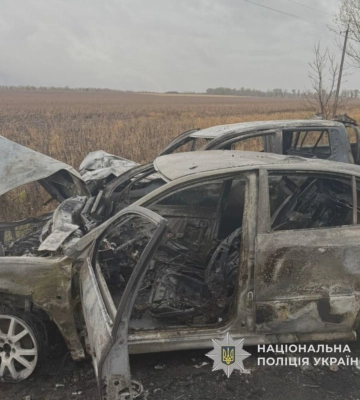 ДТП на Харківщині: водійка загинула, її маленький син отримав опіки 