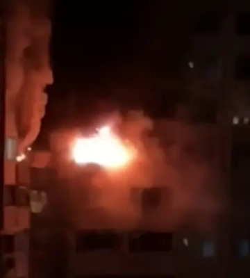 У Києві палають багатоповерхівки: уже відомо про одного загиблого після атаки РФ