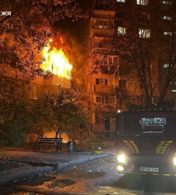 В Запорожье в результате обстрела пострадали 13 человек