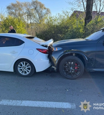 У Сокільниках не розминулись три автомобілі