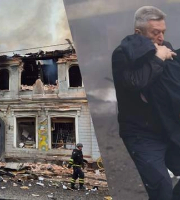 Второй этаж полностью сложился, продолжается пожар, – Терехов об ударе по детсаду в Харькове