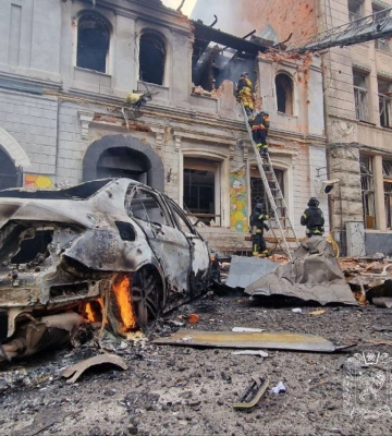 У Харкові через ворожий удар загинув чоловік