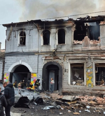 Удар по детсаду в Харькове: появились фото последствий и реакция Зеленского