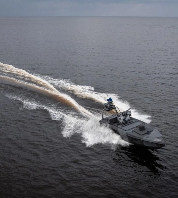 СБУ продемонструвала нове покоління легендарних морських дронів «Sea Baby»
