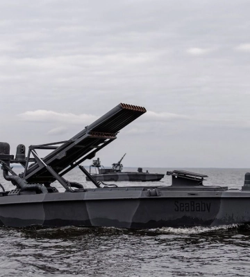 СБУ продемонструвала нове покоління легендарних морських дронів «Sea Baby»