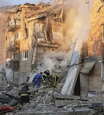У Києві ліквідували всі пожежі, що виникли через обстріл РФ
