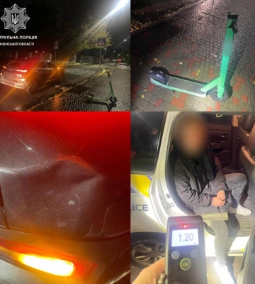 У Рівному та Радивилові: двох водіїв із ознаками наркотичного сп?яніння виявили патрульні