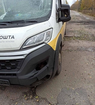 Враг за два дня атаковал две машины "Укрпошты" в Сумской области - гендиректор