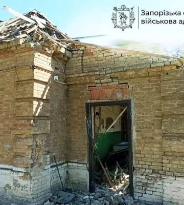 В результате обстрелов Запорожья ранены 17 человек