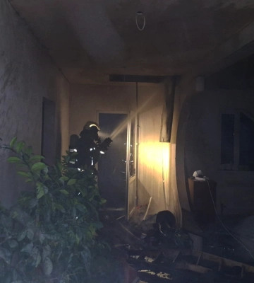 На Волині пожежа охопила двоповерховий житловий будинок