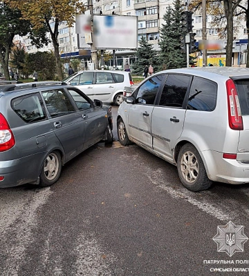 У Сумах у ДТП травмувалась пасажирка