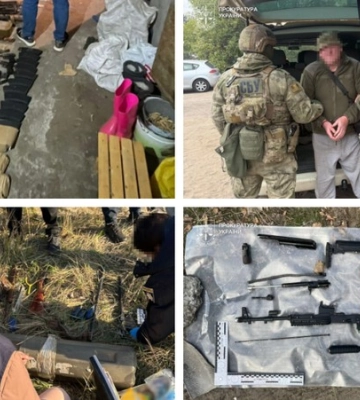 Торгували зброєю: у Дніпрі правоохоронці викрили канали незаконного збуту